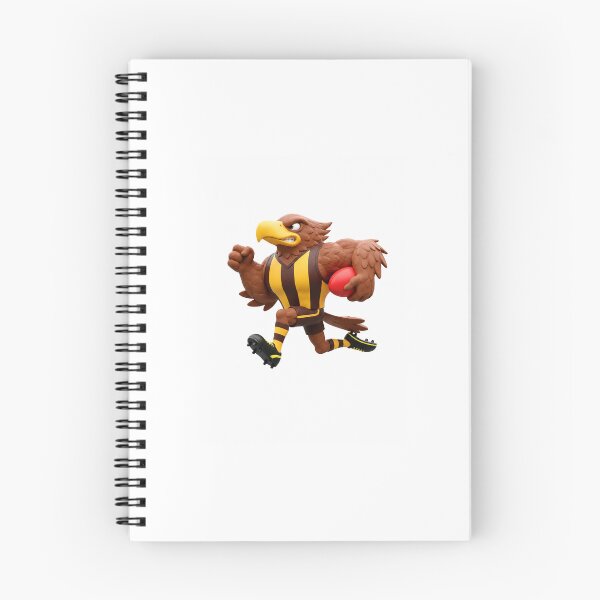Item preview, Hawthorn Hawks Mascot Man Logo designed and sold by Luke Foran Sports Art.