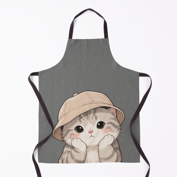 Item preview, Miss You Right Meow Cute Bucket Hat Cat designed and sold by ravuh.
