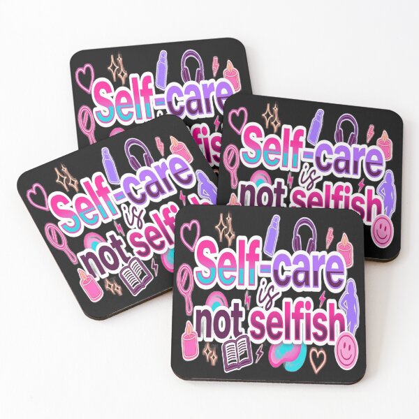 Item preview,  Self Care Is Not Selfish designed and sold by Soft Strength Studio.