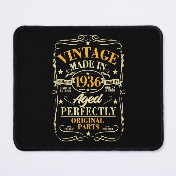 Item preview, Vintage 1936 Aged Perfectly- 90th Birthday | Vintage 90 Birthday Decorations designed and sold by FernaRoje.
