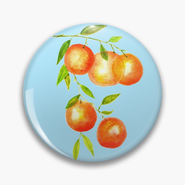 Item preview, Watercolor Tangerines  designed and sold by drunkpanda72.