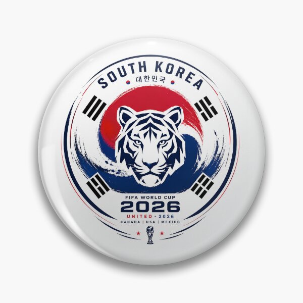 Item preview, south korea fifa world cup 2026 designed and sold by thomastrai.