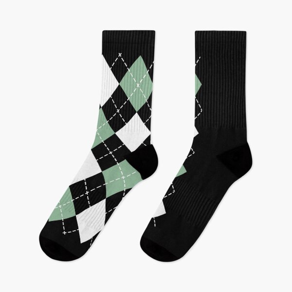 Item preview, Rockabilly Green  Argyle 1950s Sock Hop Dance Party Retro Classic Rock n Roll designed and sold by MemphisCenter.