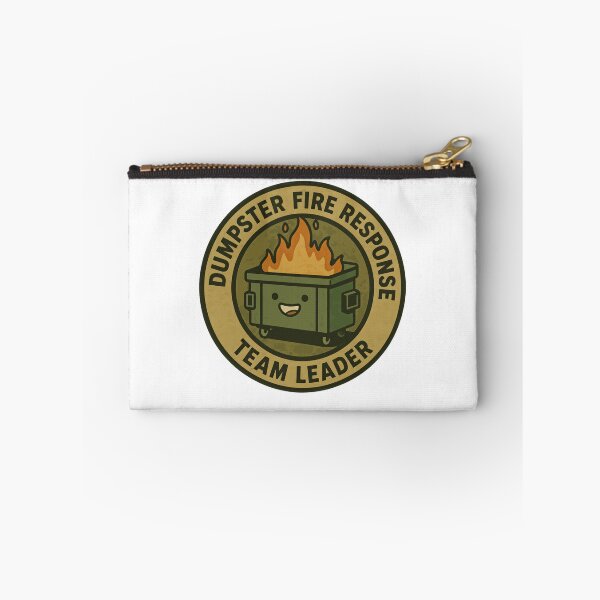 Item preview, Dumpster Fire Response Team Leader Workplace Management Humor designed and sold by HumansStuck12.