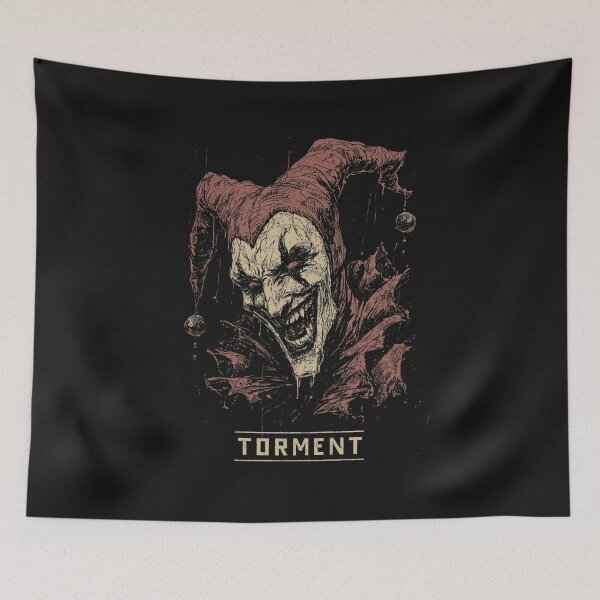 Item preview, Laughing Demon Jester of Torment designed and sold by Bulldozastyleco.