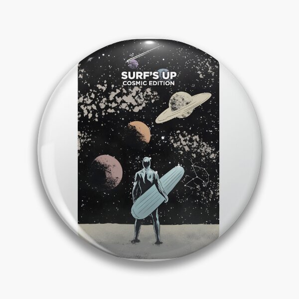 Item preview, Cosmic Surfer Retro Space Planet  designed and sold by Noheqa.