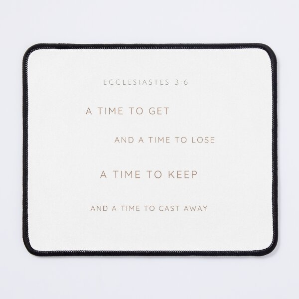 Item preview, Ecclesiastes 3:6 designed and sold by Undonemadenew.