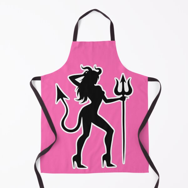 Item preview, Sexy Devil Girl Silhouette Graphic - Edgy Succubus Pin-Up Illustration designed and sold by MakarenaCreate.