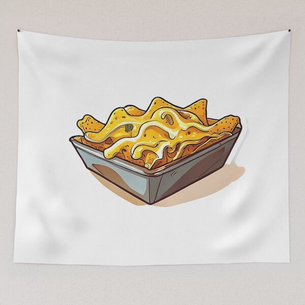 Item preview, Groovy Nachos: 1970s Retro Cheese Nachos Vintage F designed and sold by Mercella-Inc.