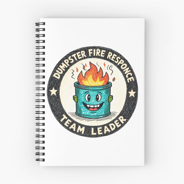 Item preview, Dumpster Fire Response Team Leader Funny Manager Workplace Humor designed and sold by HumansStuck12.
