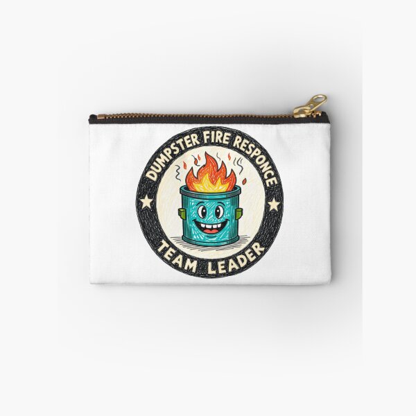 Item preview, Dumpster Fire Response Team Leader Funny Manager Workplace Humor designed and sold by HumansStuck12.