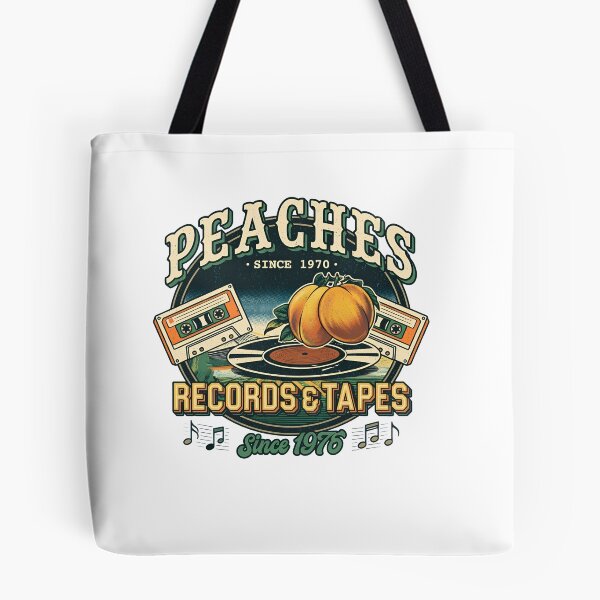 Item preview, Vintage Peaches Records Store Distressed designed and sold by Noheqa.