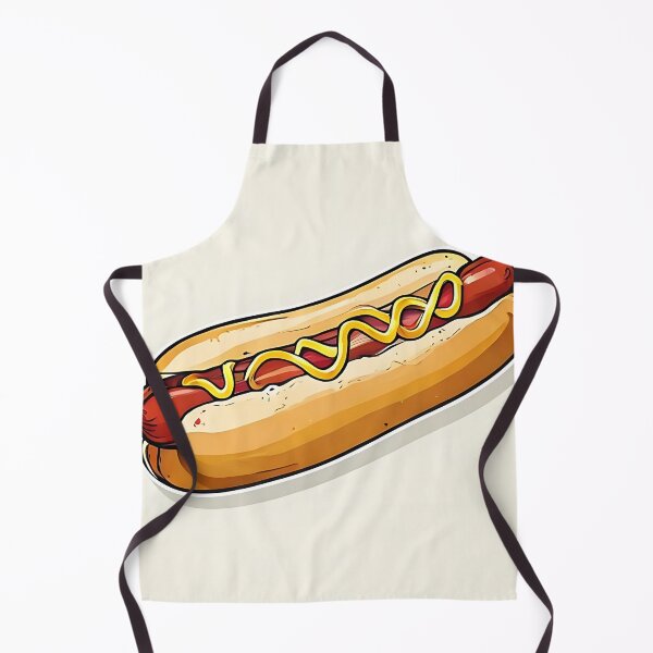 Item preview, Vintage Dog: 1950s Retro Hot Dog Mustard Mid-Centu designed and sold by Mercella-Inc.