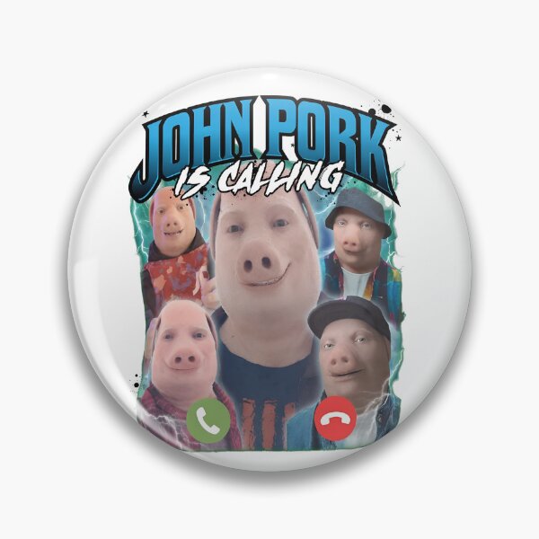 Item preview, Pork Face Video Call Meme  designed and sold by Noheqa.