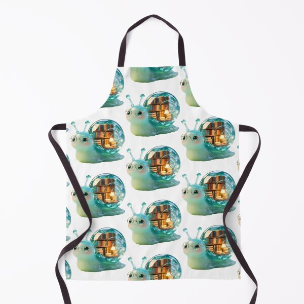 Item preview, Emerald Snail - Kawaii Wise Bookworm Library Edition designed and sold by ABYSSLAB.