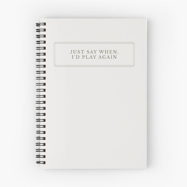 Item preview, Just Say When, I'd Play Again TO V5-1 (NB) designed and sold by Ars Brunus.