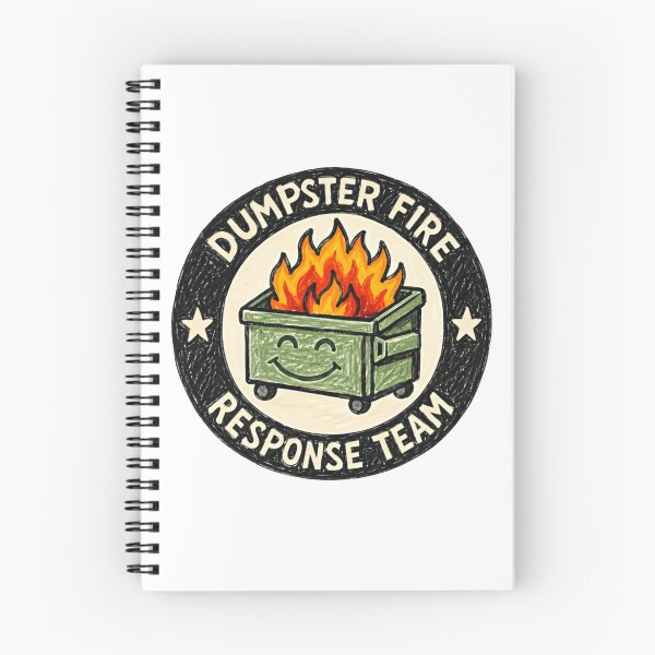 Item preview, Dumpster Fire Response Team Workplace Humor Manager Employee designed and sold by HumansStuck12.
