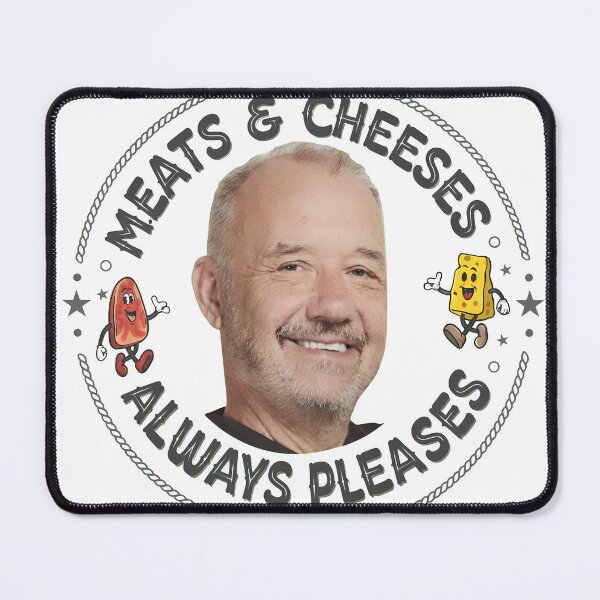 Item preview, Meats & Cheeses Always Pleases Food Lover designed and sold by Noheqa.