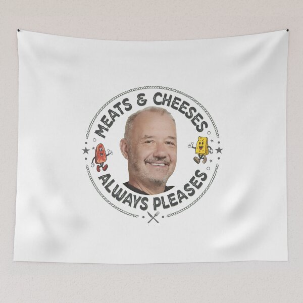 Item preview, Meats & Cheeses Always Pleases Food Lover designed and sold by Noheqa.