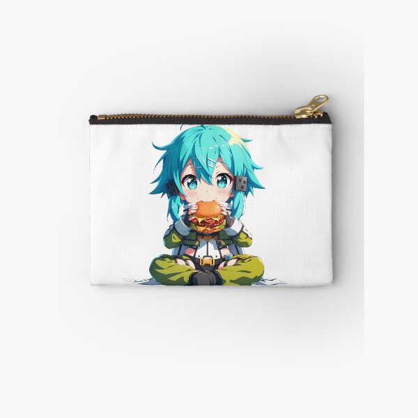Item preview, Sinon Sword Art Online Chibi Kawaii Burger Anime Girl Cute Bright Energy designed and sold by earlobejerk.