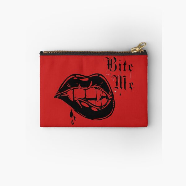 Item preview, Bite Me Vampire Lips Graphic - Dark Gothic Aesthetic Illustration designed and sold by MakarenaCreate.