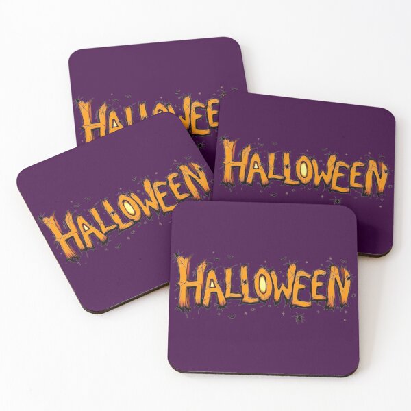 Item preview, Spooky Halloween Font Spiders & Bats Graphic designed and sold by Art-spree.