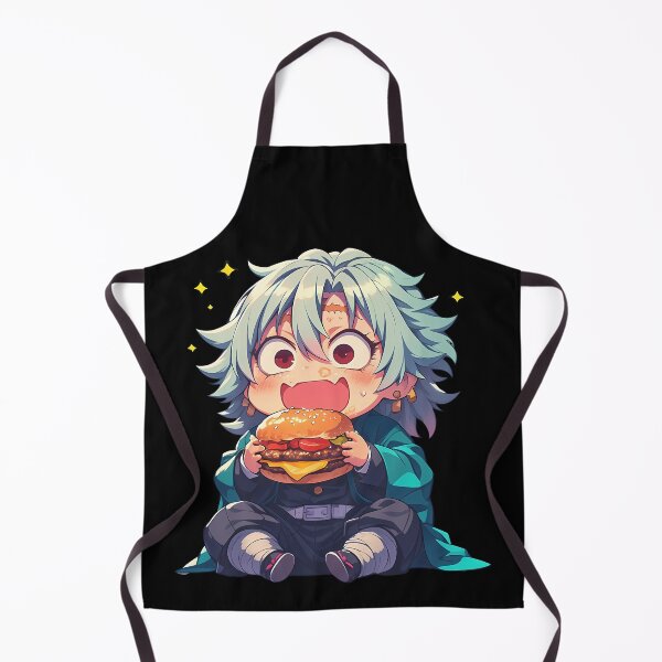 Item preview, Tengen Uzui Demon Slayer Chibi Burger Flashy Snack designed and sold by earlobejerk.
