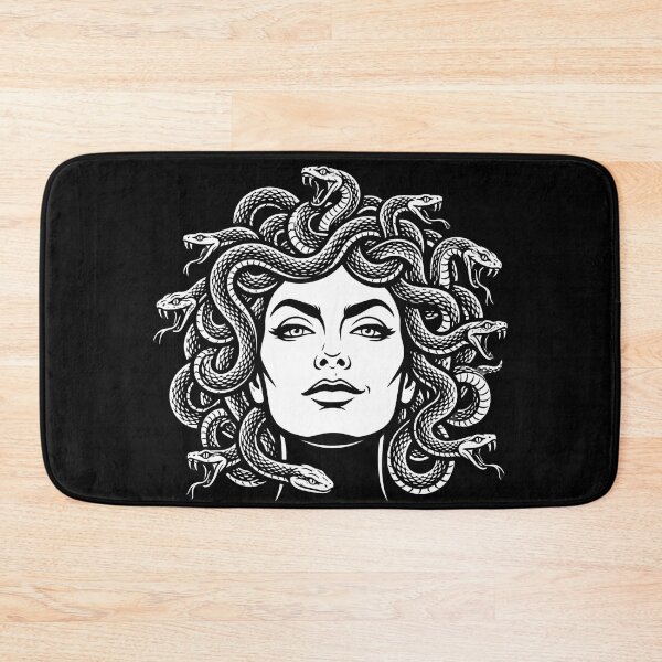 Item preview, Medusa Sin Graphic Illustration - Dark Mythology Tattoo Style Art designed and sold by MakarenaCreate.