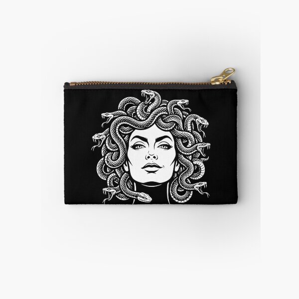 Item preview, Medusa Sin Graphic Illustration - Dark Mythology Tattoo Style Art designed and sold by MakarenaCreate.