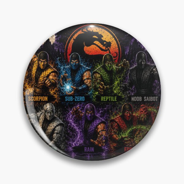 Item preview, Mortal Kombat Ninjas designed and sold by TMTD Productions.
