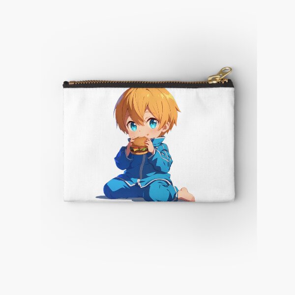 Item preview, Eugeo Sword Art Online Anime Chibi Kawaii Burger Blue Tracksuit Soft designed and sold by earlobejerk.