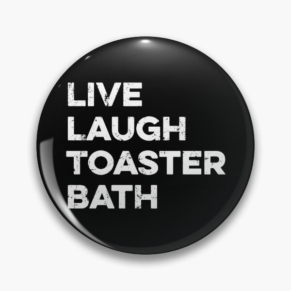 Item preview, Live Laugh Toaster Bath designed and sold by maurrathania.