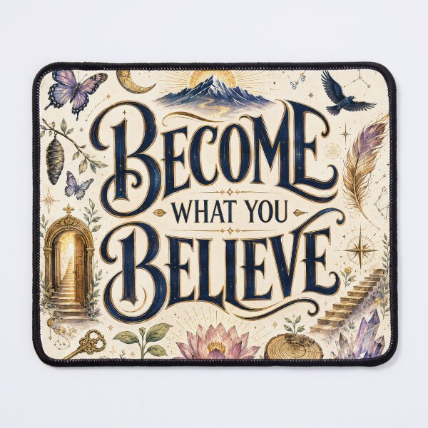 Item preview, Become What You Believe | Spiritual Growth Typography designed and sold by OpenDreamArts.