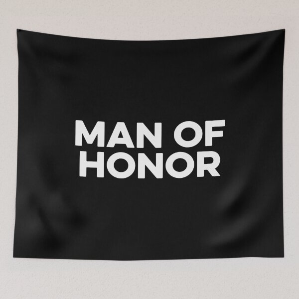 Item preview, Man of Honor Wedding Shirt designed and sold by maurrathania.