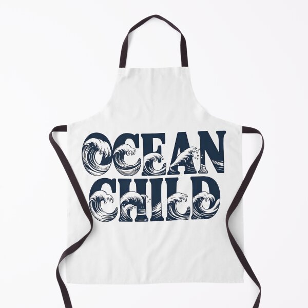 Item preview, Ocean Child Vintage Wave Typography Coastal Beach Lover Graphic T-Shirt designed and sold by FestivityFinds.
