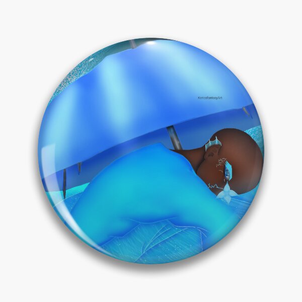 Item preview,  Blue Merman Umbrella Guardian-- Blue Fantasy Digital Art” designed and sold by kerissfantasyart .