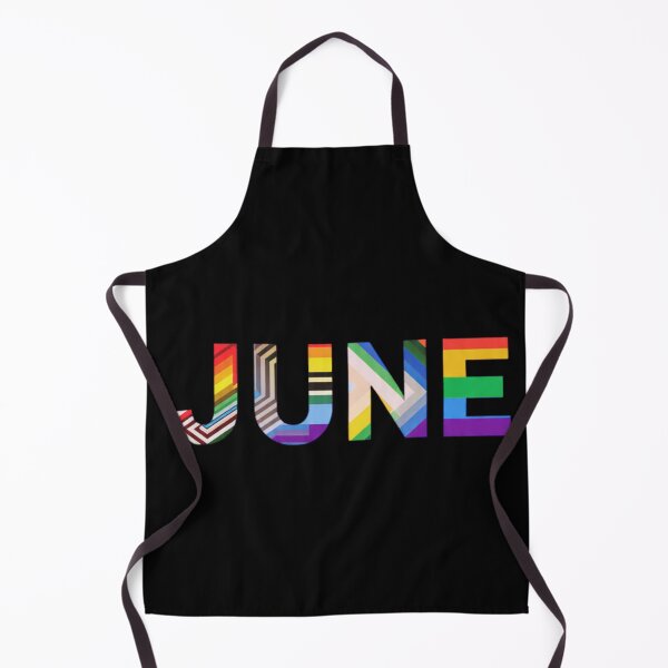 Item preview, June Pride: Geometric LGBTQ Flag Name and Birthday Monogram designed and sold by ChaosModeArt.
