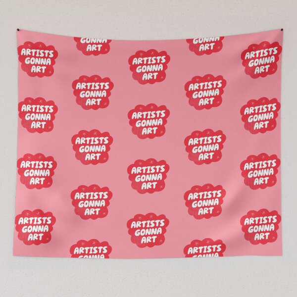 Item preview, Artists Gonna Art (Red) designed and sold by yellowflowerhut.