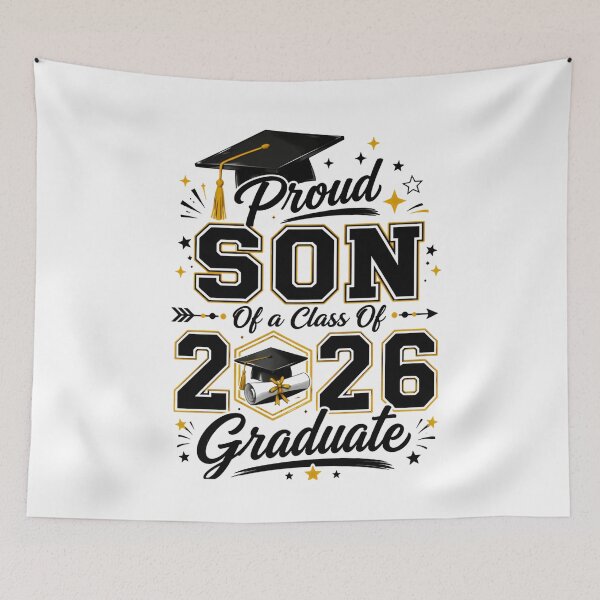 Item preview, Proud Son Of A Class Of 2026 Graduate Family Graduation designed and sold by HumansStuck12.