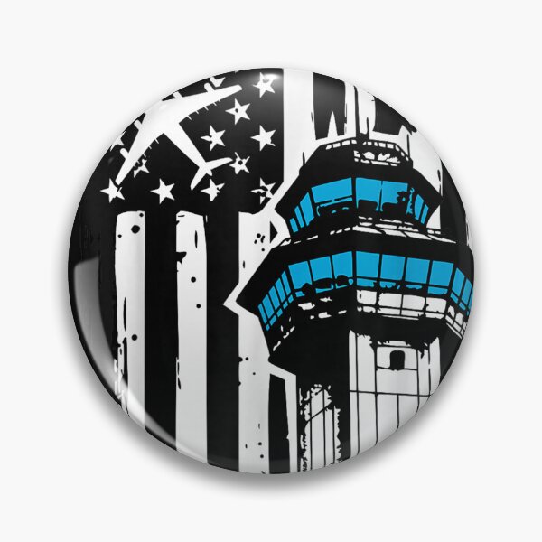 Item preview, Air Traffic Controller American Flag designed and sold by goombi-creative.