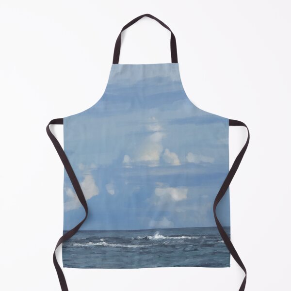 Item preview, Serene Ocean Under Cloudy Sky designed and sold by sladjana.