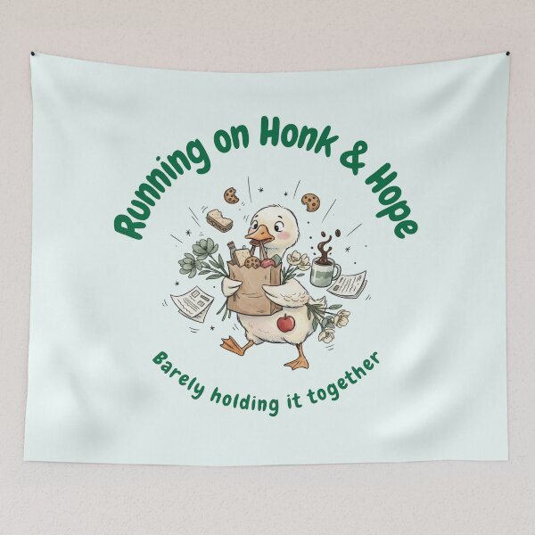 Item preview, Running on Honk & Hope designed and sold by HumTumMe.