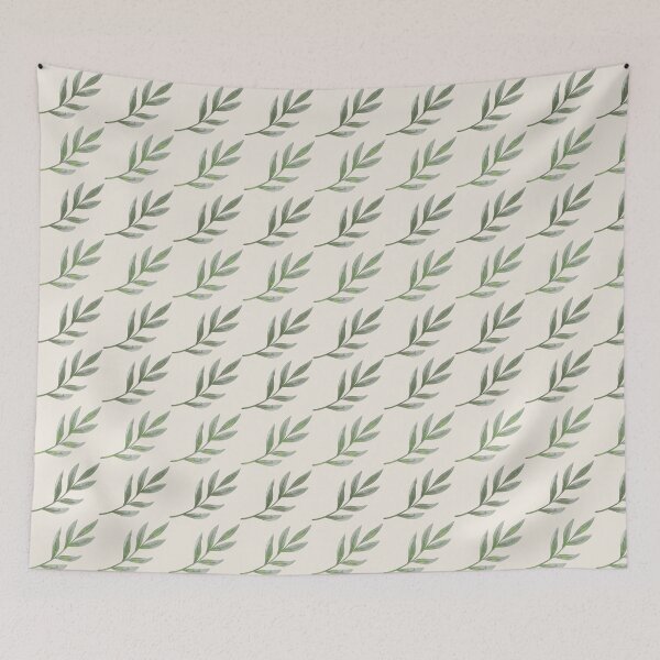Item preview, Watercolor Branch Pattern | Elegant Botanical Leaf Seamless designed and sold by Dino-Lune.