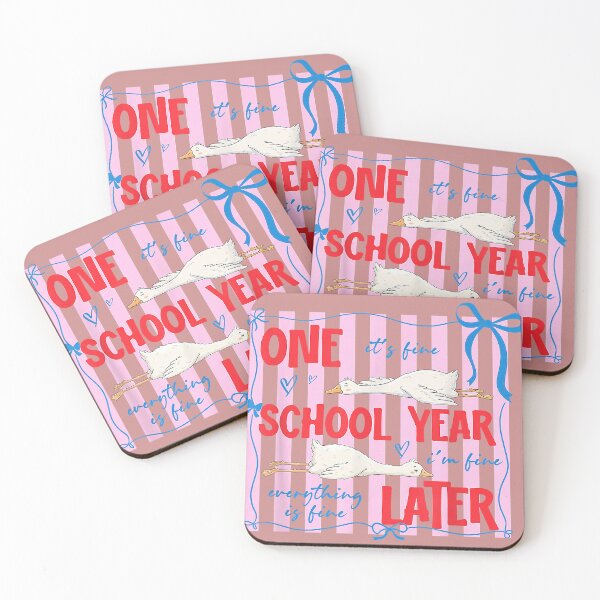 Item preview, Striped One School Year Later Funny Goose End of School Year designed and sold by meilcannb.