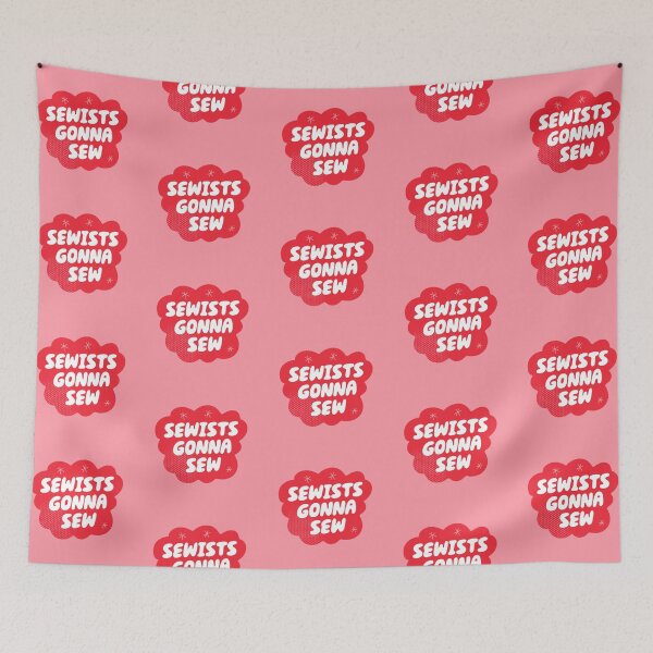 Item preview, Sewists Gonna Sew (Red) designed and sold by yellowflowerhut.