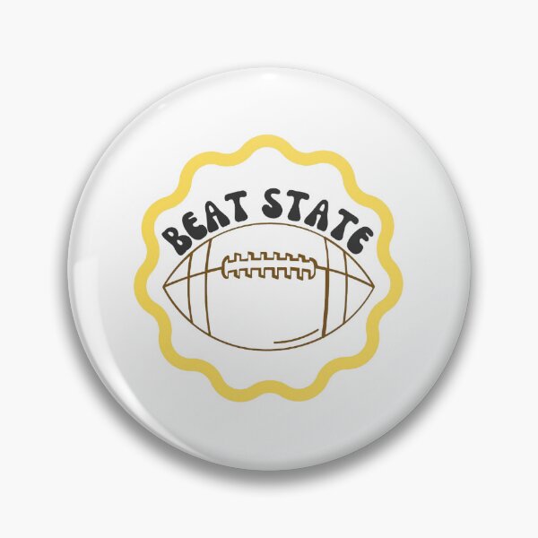 Item preview, Beat Iowa State Football Sticker designed and sold by evsartgallery.