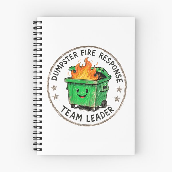 Item preview, Dumpster Fire Response Team Leader Work Humor Manager Gift designed and sold by HumansStuck12.