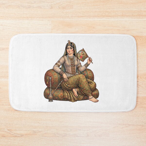 Item preview, Persian Qajar Princess Traditional Iranian Fine Art Vector designed and sold by yousefi.