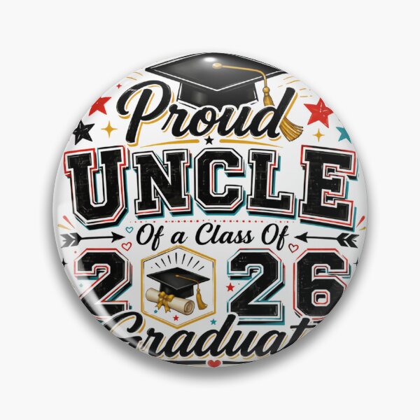 Item preview, Proud Uncle Of A Class Of 2026 Graduate Family Celebration designed and sold by HumansStuck12.