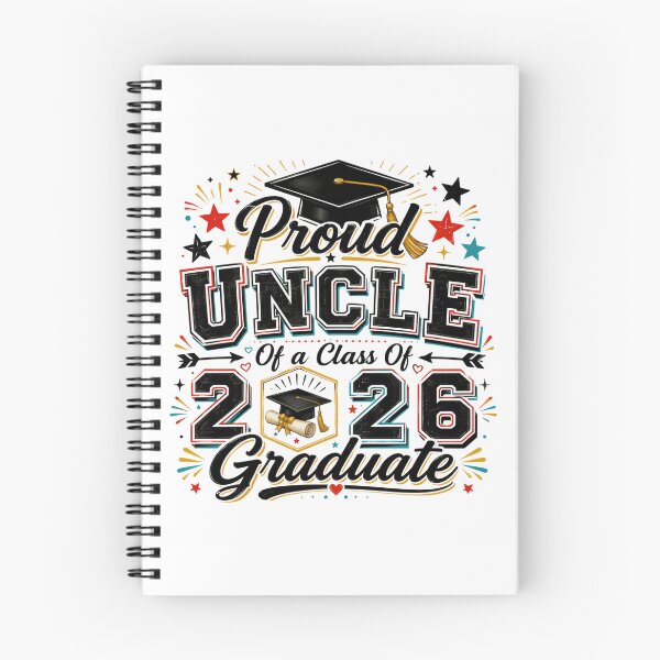 Item preview, Proud Uncle Of A Class Of 2026 Graduate Family Celebration designed and sold by HumansStuck12.